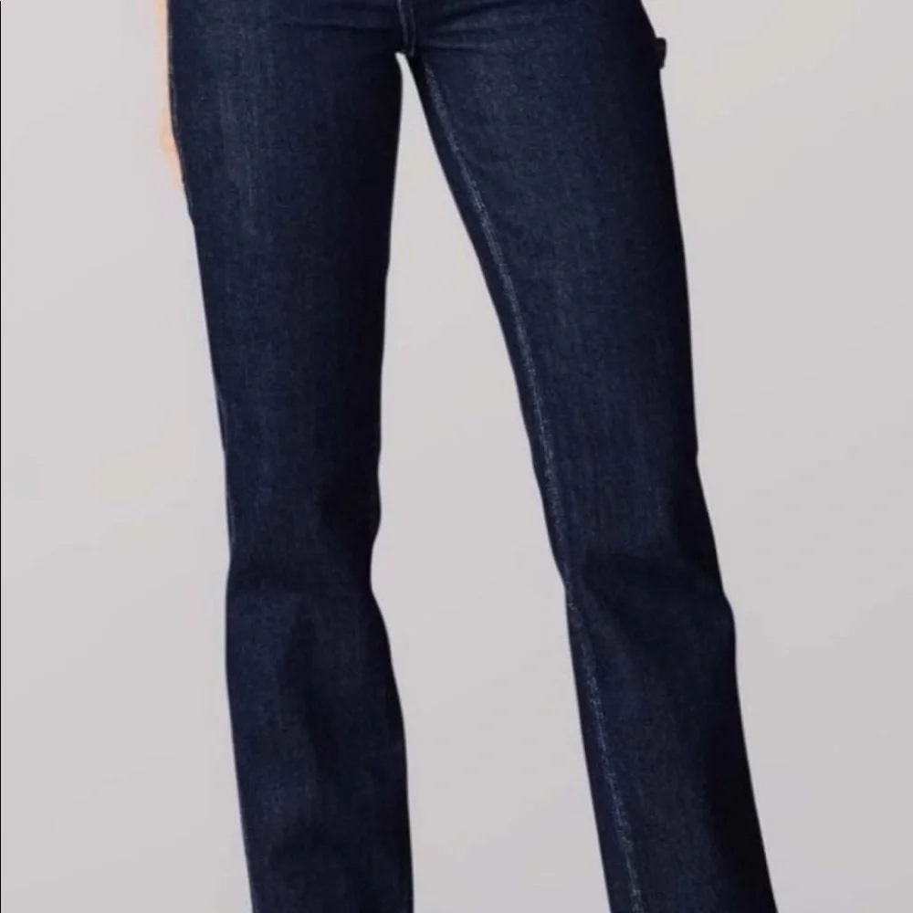 NWT Lee Vintage Modern High Rise Dungaree Ankle Carpenter Jeans - Picture 5 of 6